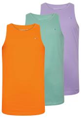 BadRhino Violet Purple/Mineral Blue/Orange 3 Pack Vests