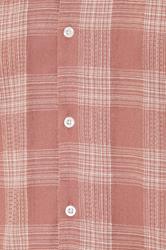 BadRhino Big & Tall Pink Textured Check Print Shirt | BadRhino 6