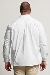 BadRhino Big & Tall White Poplin Shirt | BadRhino 2