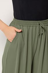 LTS Tall Women's Khaki Green Balloon Trousers | Long Tall Sally 4
