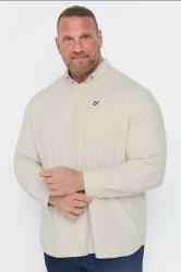 LYLE & SCOTT Big & Tall Cream Shirt | BadRhino 3
