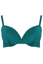 YOURSET 3 PACK Plus Size Burgundy Red & Green Lace Trim Padded T-Shirt Bras | Yours Clothing 9