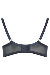 YOURSET 2 PACK Plus Size Navy Blue Embroidered Floral Padded Bras | Yours Clothing 9