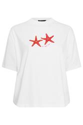 LIMITED COLLECTION Curve White 'A La Mer' Starfish T-Shirt