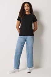M&Co 3 PACK Black & Navy Blue Cotton T-Shirts | M&Co 7