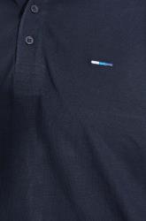 BadRhino 3 Pack Black & Navy Blue Plain Polo Shirts | BadRhino 8
