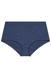 YOURSET 5 PACK Plus Size Pink & Navy Blue Floral Full Briefs | Yours Clothing 10