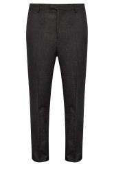 BadRhino Tailoring Big & Tall Grey Tweed Suit Trousers