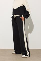 LTS Tall Black Contrast Stripe Jogger | Long Tall Sally 1