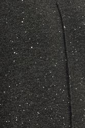 EVANS Plus Size Black Sequin Embellished V-Neck Jumper | Evans 4