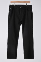 EVANS Curve Fit Black Straight Leg Jeans