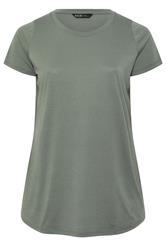 YOURS Curve Sage Green Core T-Shirt