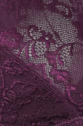 YOURS Plus Size Dark Purple Lace Detail Bra | Yours Clothing 6