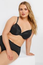 YOURSET 2 PACK Plus Size Red & Black Underwired T-Shirt Bras | Yours Clothing 5