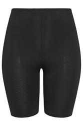 YOURSET 2 PACK Plus Size Black Cherry Cycling Shorts | Yours Clothing 10