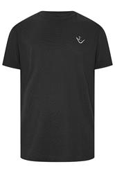 IronRhino Big & Tall Black 'Rest Day' T-Shirt