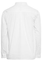 BadRhino Big & Tall White Poplin Shirt | BadRhino 7