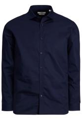 JACK & JONES Big & Tall Navy Blue Shirt