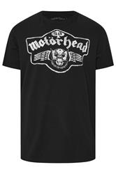 BadRhino Big & Tall Black Motörhead Graphic T-Shirt