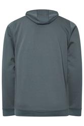 BadRhino Big & Tall Stormy Blue Worldwide Hoodie 7