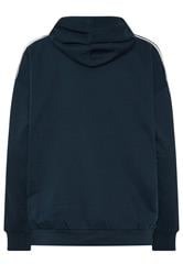 LTS Tall Women's Navy Blue Side Tape Hoodie | Long Tall Sally 6