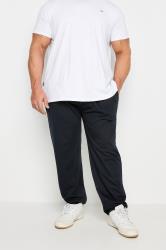 D555 Big & Tall Navy Blue 'Rory' Fleece Joggers | BadRhino 3