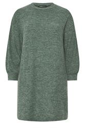 YOURS Curve Green Soft Touch Jumper Dress