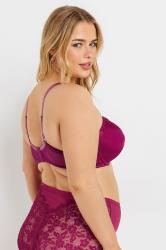 YOURSET 2 PACK Plus Size Red & Black Underwired T-Shirt Bras | Yours Clothing 6