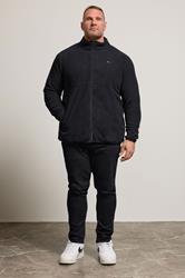 BadRhino Black Essential Zip Through Fleece | BadRhino 1