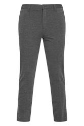 BadRhino Big & Tall Charcoal Grey Stretch Trousers