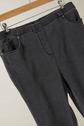 EVANS Plus Size Charcoal Grey Skinny Jeggings | Evans 6