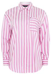 STAR Pink Stripe Long Sleeve Shirt