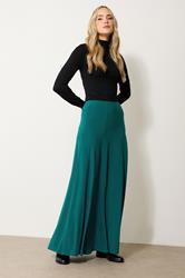 LTS Tall Women's Teal Green Godet Maxi Skirt | Long Tall Sally 3