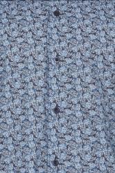 BadRhino Tailoring Big & Tall Blue Paisley Print Formal Shirt | BadRhino 1