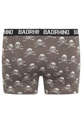 BadRhino Big & Tall 3 PACK Black Skull Boxers | BadRhino 6