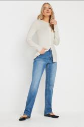 LTS Tall Ivory White Pearl Button Cardigan | Long Tall Sally 4