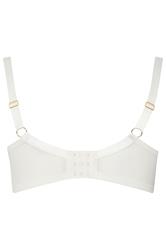 PLAYFUL PROMISES White Ramona Illusion Strap Underwired Bra | Yours Clothing 9