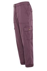 M&Co Berry Purple Cargo Trousers | M&Co 6