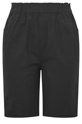 YOURSET 2 PACK Plus Size Black & Khaki Green Cool Cotton Shorts | Yours Clothing 8