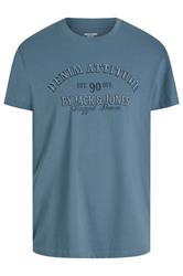 JACK & JONES Big & Tall Blue Mirage Graphic T-Shirt