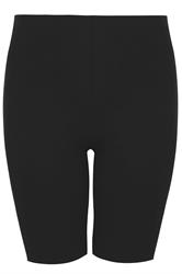 YOURSET 2 PACK Curve Black Stretch Cycling Shorts
