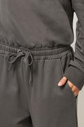 PixieGirl Petite Women's Grey Jersey Slouch Wide Leg Jumpsuit | PixieGirl 4