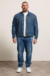 D555 Blue Denim Jacket | BadRhino 1