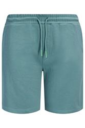 JACK & JONES Big & Tall Mineral Blue Jogger Sweat Shorts | BadRhino 2
