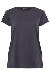 YOURS Curve Dark Grey Core T-Shirt