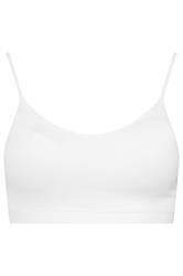 YOURSET 2 PACK Plus Size Black & White Seamless Padded Bralettes | Yours Clothing 11