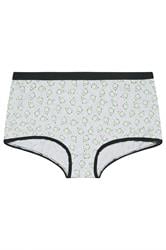 YOURSET 5 PACK Plus Size Grey Avocado Print Shorts | Yours Clothing 7