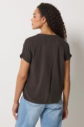 M&Co Brown Button Front Blouse | M&Co 5