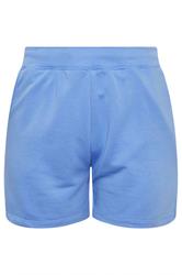 YOURS Curve Blue Jogger Shorts