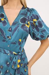 STAR Blue Floral Shirt Dress | StarByJM 4